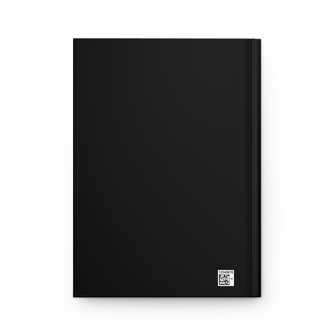 Hardcover Journal — "I Am Living Blackfully Well" Inspirational Black Woman Notebook