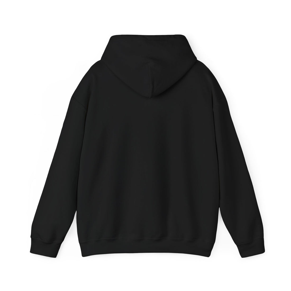 Black hoodie with 'BLACKFULLY POWERFUL' text on a white background