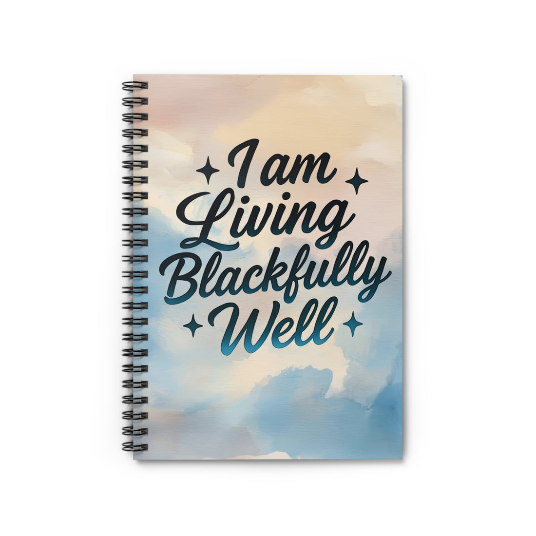 Blackfully Well 2 Spiral Notebook - Ruled Line